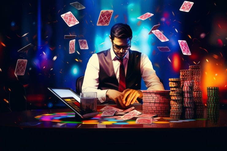 Tampilan game slot CQ9 di villa togel dengan tema warna-warni dan fitur bonus