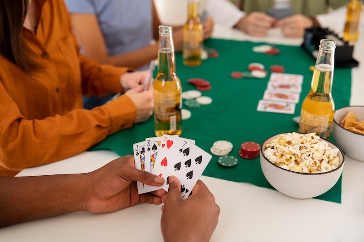 Dashboard permainan dengan berbagai kategori slot dan live dealer